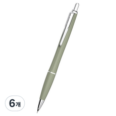 모나미 zenith 7 샤프 모스 그린, 6개, 0.5mm