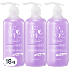 로더렛 인 잉글랜드 컬러핏 샴푸 화이트 머스크향, 500ml, 18개