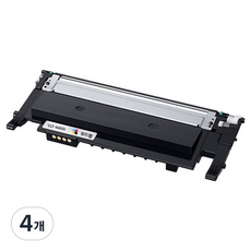 모드팜 삼성 SL-C436 C435 C485 SL-C436W C485FW SL-C486 C486W SL-C486FW 프린터 복합기용 CLT-K403s 호환 토너, 검정(CLT-K403S), 4개