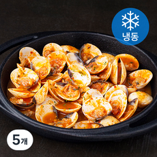 벤탄마켓 스윗칠리 조개찜 (냉동), 500g, 5개