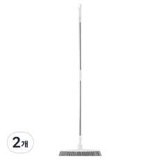 Maket Gamseong 浴室地板清潔刷 直立型, 2個, 白色