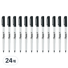 Sharpie 特細奇異筆, 24個, 黑色