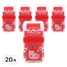 산리오 캐릭터 롤러 지우개, 헬로키티, 20개