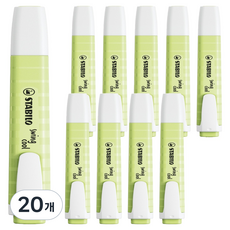 스타빌로 스윙쿨 파스텔 형광펜, 133 라임, 20개