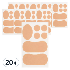 防起水泡貼片 混合型, 20張