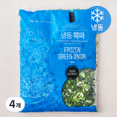 냉동 쪽파 (냉동), 1kg, 4개