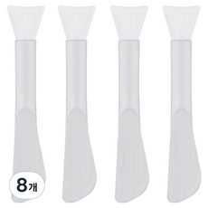 PICKYPICKS 水洗式矽膠面膜刷, 8個, 白色