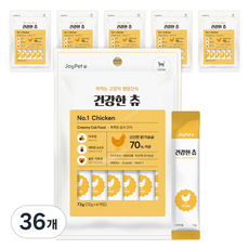 조이펫 고양이 건강한 츄 간식 6p, 닭가슴살, 72g, 36개