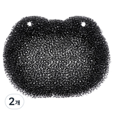 월드크린 개구리 비누 받침대, 블랙, 2개