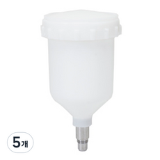 블루텍 에어스프레이건컵 저압용 NEW-125용 C4010-625, 5개