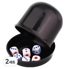 管家聚會骰子遊戲組, 2套, 黑色