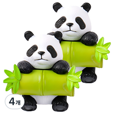 Black Tree 熊貓迷你公仔 B款, 4個