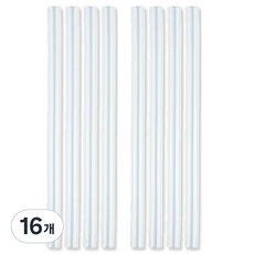 BBTTO 吸管杯專用替換矽膠吸管, 單色, 16支