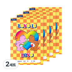 루카랩 케어베어 초등용 독서노트 4p 세트, 2세트, 체커보드