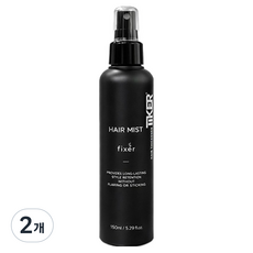 티커 흑채 고정미스트 150ml, 2개