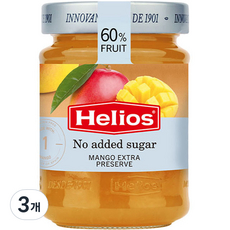 헬리오스 무가당 엑스트라 망고잼, 280g, 3개