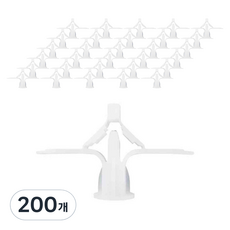 MyDox 石膏板 夾板 螺絲 塊狀 中空壁虎, 200個