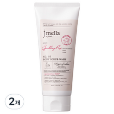 jmella In France Sparkling Rose身體磨砂沐浴乳, 200ml, 2條