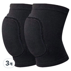 Idea Room 跑步跳舞輕薄護膝 2入, 黑色, 3個