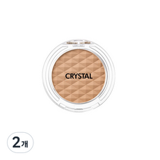 토니모리 크리스탈 팩트 블러셔 BM0700, 슈가브라운, 2개