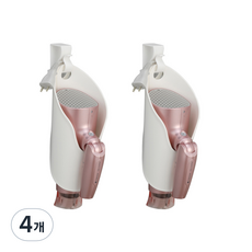 簡約翻蓋吹風機架, 單色, 4個