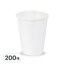더빈썸 무지 종이컵 240ml, 100개입, 2개