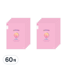 아이비스 여아용 초등3~6 영어노트 11604, 지구본, 60개