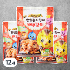 풍산김치 맛있는 어린이 배추김치, 300g, 12개