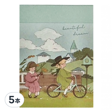 德德小品集 硫酸紙素材本 15歲以上 100張, 綺境森林, 5本