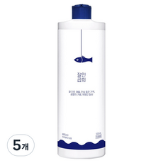 잘인곱희 솔트 소다 식기세척기 세제, 5개, 1L