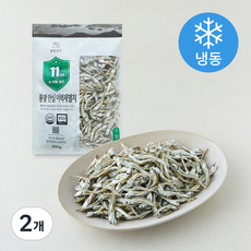 청정곳간 품질 인증 통영 안심 이력제 멸치 조림용 (냉동), 2개, 300g