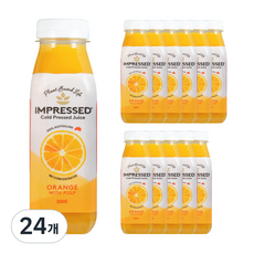 임프레스드 오렌지 주스, 300ml, 24개