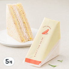 홍루이젠 호밀빵 햄 샌드위치, 68g, 5개