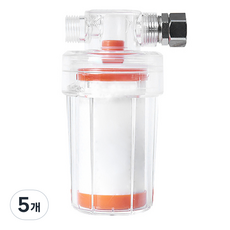 더스파 프리미엄 녹물 제거 샤워기 필터 리필용 MSF99, 5개