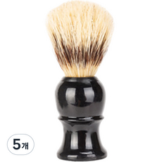 Mantoolkitz 立式刮鬍刷 黑色, 1入, 5個