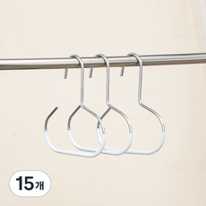 편리홈 다용도 모자 넥타이 벨트 걸이, 화이트, 15개