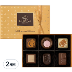 GODIVA 黃金探索系列巧克力 6入, 2套, 71g