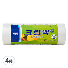 CLEANWRAP 滾筒塑膠袋 共2000張 食品保鮮適用, M(35 x 25cm), 500個, 4捲