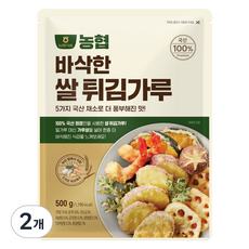 농협 바삭한 쌀튀김가루, 500g, 2개
