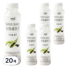 너랑잇 슈퍼쉐이크 오트볼 블랙, 20개, 50g
