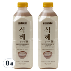 명인이야기 식혜 농축액, 1.2L, 8개