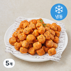 건강한끼 더 촉촉한 팝콘치킨 미트볼 (냉동), 500g, 5개