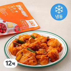 언니닭 한입쏙닭 라구맛 (냉동), 100g, 12팩