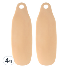 Kelborn 防水矽膠環形護腕 淺米色, 4個