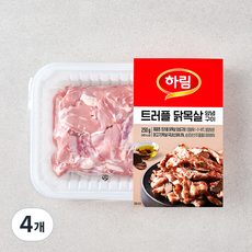하림 트러플 닭목살 양념구이, 250g, 4개