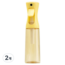 오템 안개 분사 분무기 스프레이 300ml, 노랑, 2개