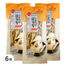 蘇彬參雞湯的用料, 70g, 6袋