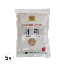 대한농산 귀리, 2kg, 5개