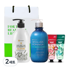 Dr.Hopkins啤酒酵母沐浴乳 500ml+Phogonia保濕身體乳液 500ml+Into Skin護手霜 50ml*2入組, 2組