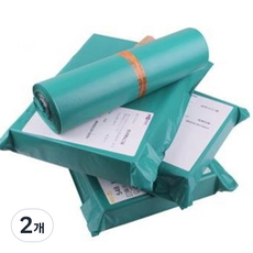 Gafang 宅配塑膠袋 Polybag 薄荷綠 A LDPE 0.08 100入, 2個